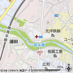 川瀬産業株式会社　本社周辺の地図