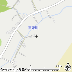 広島県東広島市高屋町重兼388周辺の地図