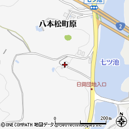 広島県東広島市八本松町原9349周辺の地図