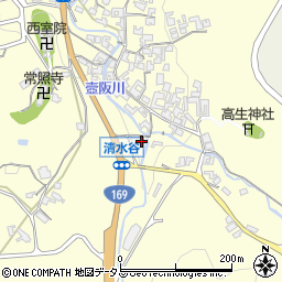 奈良県高市郡高取町清水谷1205周辺の地図