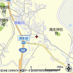 奈良県高市郡高取町清水谷1014周辺の地図