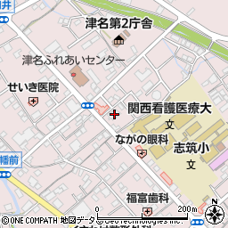 粟田歯科医院周辺の地図