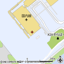 りそな銀行関空第二ターミナル ＡＴＭ周辺の地図