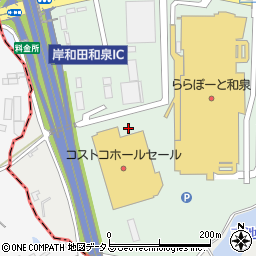 大阪王将 ららぽーと和泉店周辺の地図