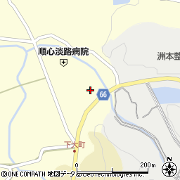 兵庫県淡路市大町下79周辺の地図