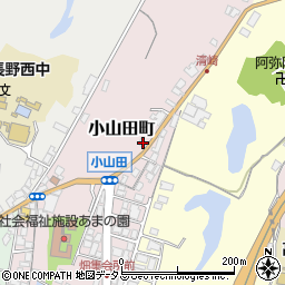大阪府河内長野市小山田町165-1周辺の地図
