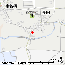 奈良県御所市多田322周辺の地図