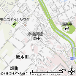 大阪府岸和田市極楽寺町3周辺の地図