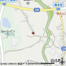 大阪府和泉市春木町395周辺の地図