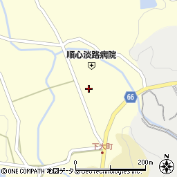 兵庫県淡路市大町下62周辺の地図