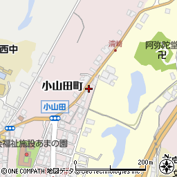 大阪府河内長野市小山田町153周辺の地図