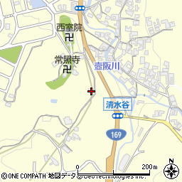 奈良県高市郡高取町清水谷1807周辺の地図