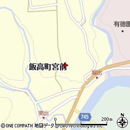 三重県松阪市飯高町宮前周辺の地図