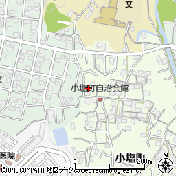 大阪府河内長野市小塩町612周辺の地図