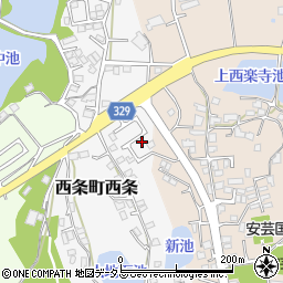 広島県東広島市西条町西条149-20周辺の地図