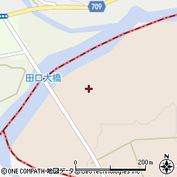 田口大橋周辺の地図