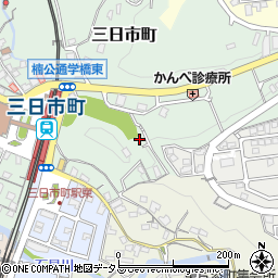 大阪府河内長野市三日市町46-1周辺の地図