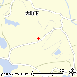 兵庫県淡路市大町下1411周辺の地図