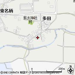 奈良県御所市多田323周辺の地図