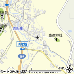 奈良県高市郡高取町清水谷1015周辺の地図