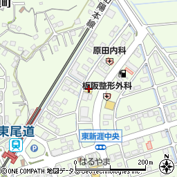 ジーユー東尾道店周辺の地図