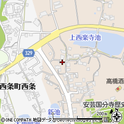 広島県東広島市西条町吉行2163周辺の地図