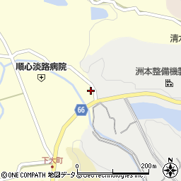 兵庫県淡路市大町下94周辺の地図