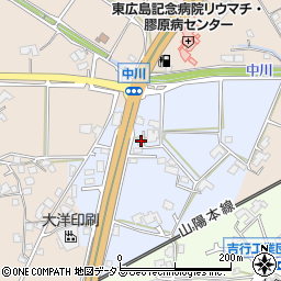 広島県東広島市西条町土与丸439周辺の地図