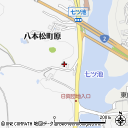広島県東広島市八本松町原10128-174周辺の地図