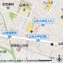 オール薬局山本店周辺の地図