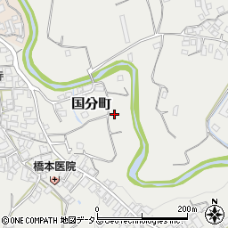 大阪府和泉市国分町周辺の地図