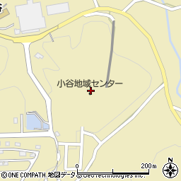 東広島市　小谷地域センター周辺の地図