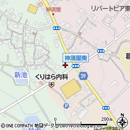 セブンイレブン岸和田真上町店周辺の地図