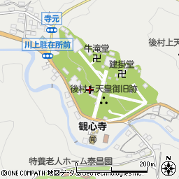 中院周辺の地図