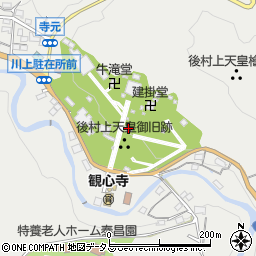 拝殿周辺の地図