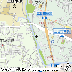 大阪府河内長野市三日市町152周辺の地図