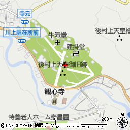 拝殿周辺の地図