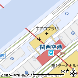 ホテル日航関西空港周辺の地図