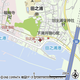 田之浦遊園周辺の地図