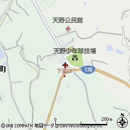 西端米穀店周辺の地図