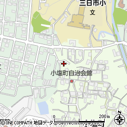 大阪府河内長野市小塩町610-1周辺の地図