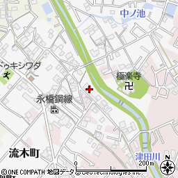 大阪府岸和田市極楽寺町355周辺の地図