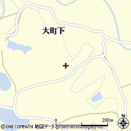 兵庫県淡路市大町下1017周辺の地図