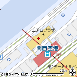 タイムズカー関西空港店周辺の地図