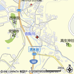 奈良県高市郡高取町清水谷1097周辺の地図