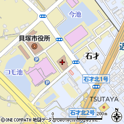 大阪府　岸和田子ども家庭センター生活福祉課周辺の地図