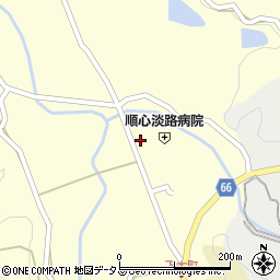 兵庫県淡路市大町下66周辺の地図