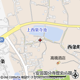 広島県東広島市西条町吉行2149周辺の地図