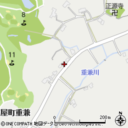 広島県東広島市高屋町重兼269周辺の地図