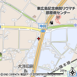 広島県東広島市西条町土与丸441周辺の地図